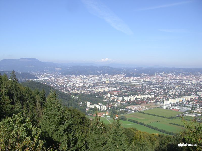 Blick auf Graz von der Rudolfswarte