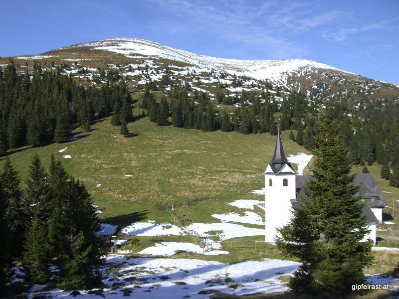 Die Kirche Maria Schnee im Gleinalmsattel