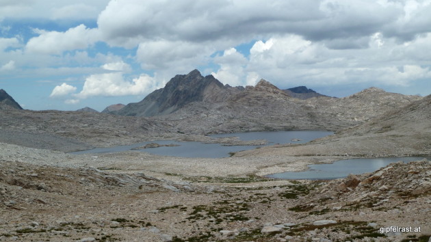 Looking back to Evolution Basin