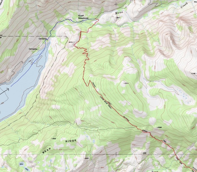 Edison Lake - Bear Ridge - Bear Creek - Selden Pass - Heart Lake (part 1)