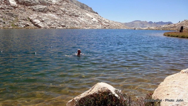 Swimming in Guitar Lake
