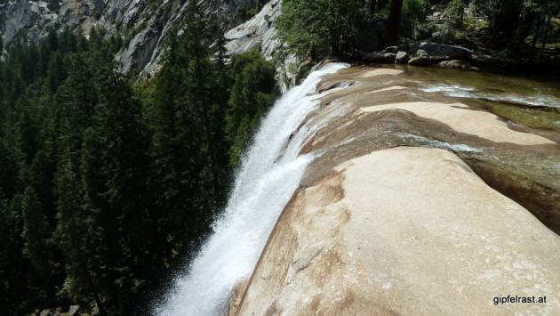 On top of Vernal Fall