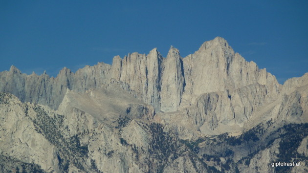 Mount Whitney seen from Lone Pine