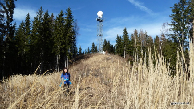 Die Radarstation auf der Reicherhöhe