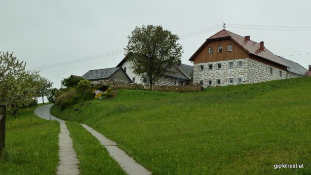 Die typischen Bauernhäuser im nördlichen Mühlviertel