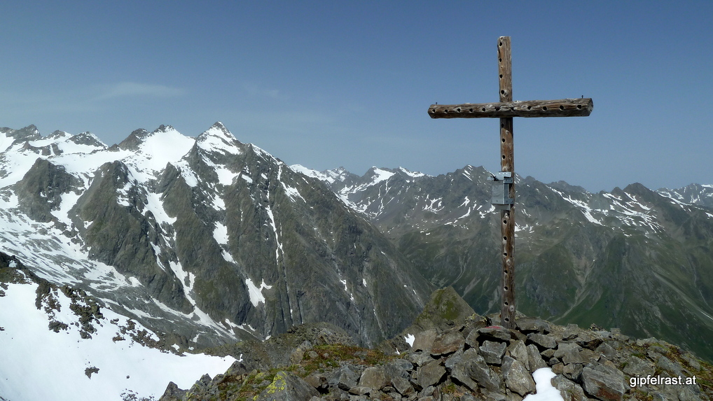 Gipfelkreuz am Schafgrübler