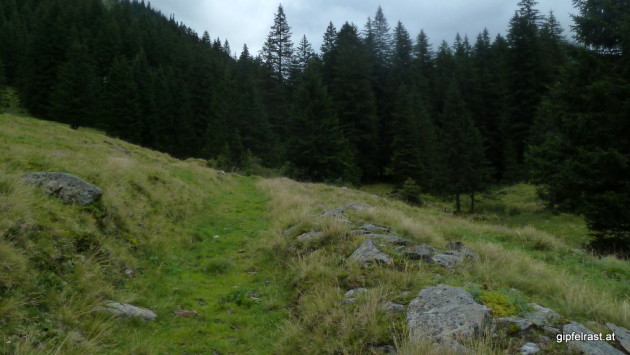 Der Römerweg zur Erzherzog-Johann-Hütte