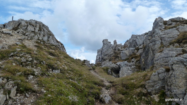 Gipfelbereich der Kaiserburg