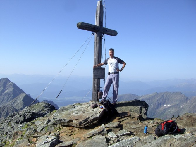 Am Gipfel des Hochgolling