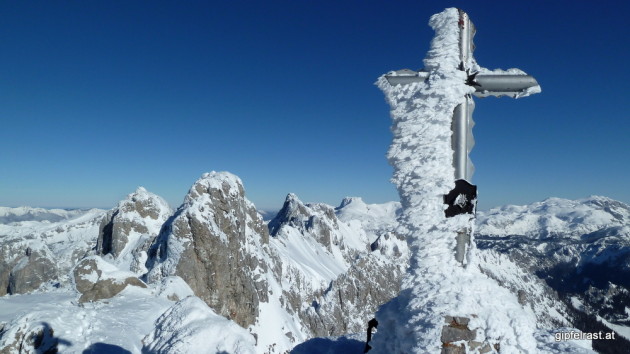 Gipfelkreuz auf der Vordernberger Griesmauer