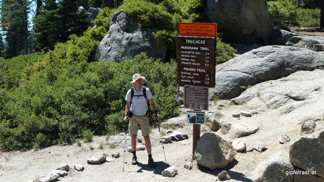 Trailhead of the Panorama Trail